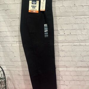 Dockers Black Chinos 38x 30 flat front